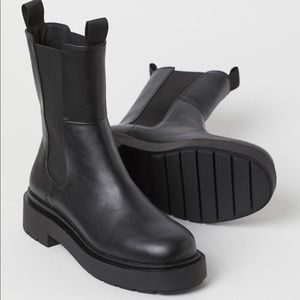 Worn once H&M High Profile Chelsea Boot